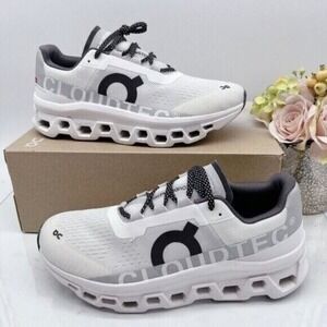On Cloudmonster Cloudtec Running Shoes Undyed/ White Mens US 7.5 - Authentic
